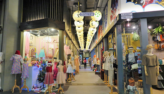 khu quần áo Terminal 21 Bangkok